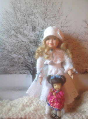 Porcelain dolls, Dianna Effner Blossom doll