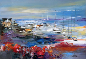 "Touche océane" - 38x55 - vendue