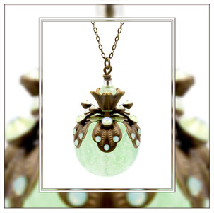 Dusa ° The Firefly Soul ° Leuchtende Strasskette Elfgard®