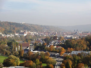 Blick auf Eichstätt vom Frauenberg