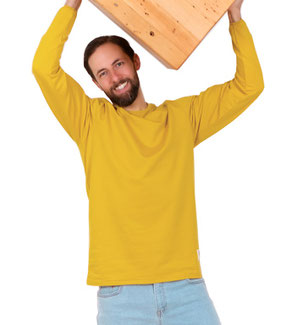 Biokatoen/Modal longsleeve (€69,95) 