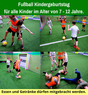 Fussball Kindergeburtstag in Gütersloh feiern.
