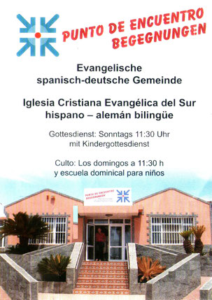 Iglesia Cristiana Evangélica del Sur.- Gran Canaria