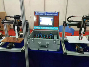 XYZ linear guide rail belt driven stage modular