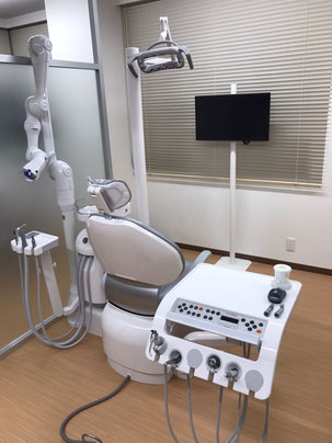 新川崎　歯医者　清潔な治療室