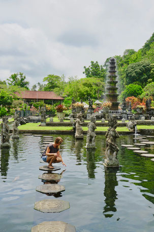 Tempel Tritt Ganga