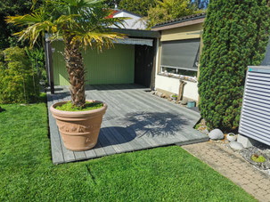 Accoya Color Grey Zollikofen Terrassenboden Zürcher Holzbau Bern AG Terrasse Bern Holzterrasse