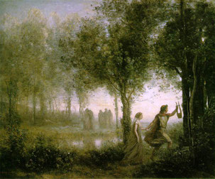  Orfeo ed Euridice, Jean-Baptiste-Camille Corot, 1871