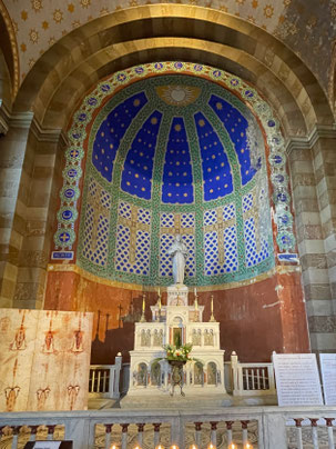 Coupole du Chœur (Himmel über dem Altar) in der Kathedrale von Marseille