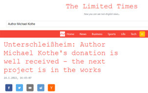 Presse, Michael Kothe, Autor aus Unterschleißheim bei München