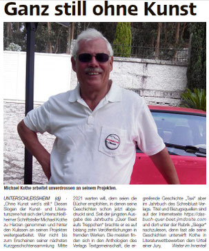 Presse, Michael Kothe, Autor aus Unterschleißheim bei München