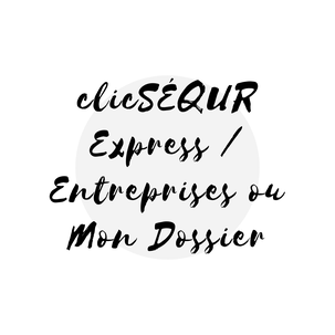 Article de blogue expliquant la différence entre clicSÉQUR Express et Entreprises et Mon Dossier Entreprises sur Académie des Autonomes soutien aux travailleurs autonomes du Québec