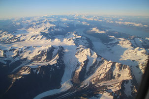 survol du parc Wrangell St Elias