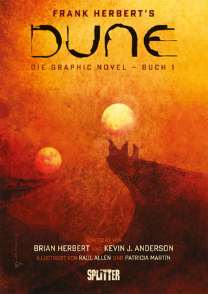 Cover "Dune - Buch 1" gezeichnet von Bill Sienkiewicz