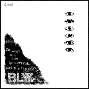BLYY Between man and time crYstaL poetrY is in motion.