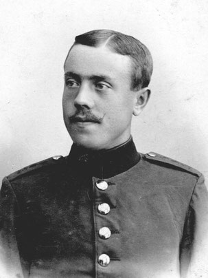 Paul Limper während der Zeit des seines Wehrdienstes 1902/04