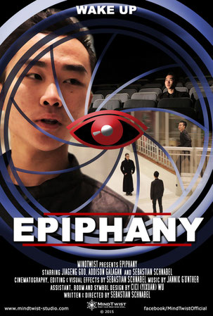 Epiphany Poster, Sebastian Schnabel, Jiageng Guo, Addison Galagan, Short Film