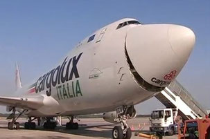 Soon, a second 747-400F will display the name ‘Cargolux Italia’ on its hull  /  source: CV Italia 