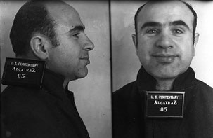 Foto segnaletica di Al Capone