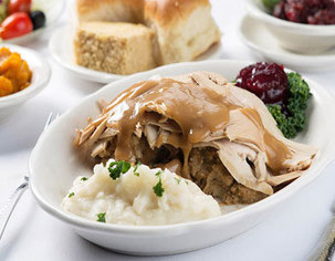 Hart's Turkey Farm Dinner Specialty is, of course, Turkey