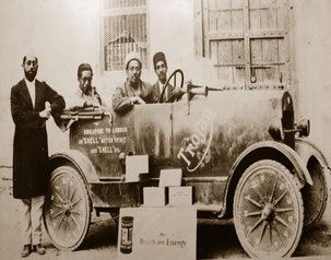 Muller & Phipps distributing Quaker Oats in Pakistan in the 1910s (then still part of British India)