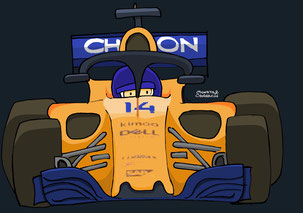 Fernando Alonso by Muneta & Cerracín