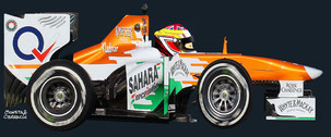 James Calado by Muneta & Cerracín - Force India VJM06 Mercedes