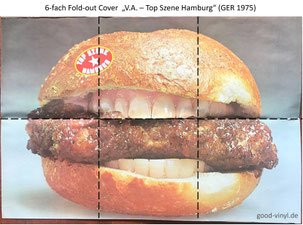 6-fach aufgeklapptes Cover
