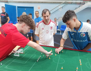 Riccardo Natoli in campo contro il Belgio