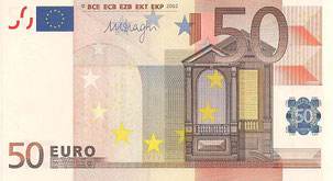 BILLETE UNIÓN EUROPEA - PICK - P-17V - 50 EUROS - 2.011 - SERIE V (ESPAÑA) SERIE 2.002 - TERCERA FIRMA (MARIO DRAGHI) LETRA DE CÓDIGO DE IMPRENTA M (SC/UNC) PLANCHA - 60€.