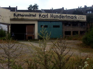 Hier soll das Parkhaus etwa hin. Foto © W. Müller