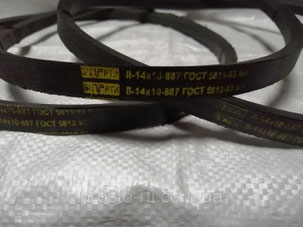 236-1307170 Keilriemen Lichtmaschine LiMa Motor JAMZ (YAMZ) 236, 238. V-belt belt Generator Dynamo engine JAMS (YAMS) 236, 238. Ремень привода водяного насоса (насос) Двигатель ЯМЗ-236, 238.