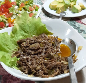 Cuban national dish vieja ropa