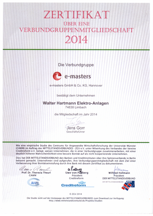 1a Fachhander Elektro Anlagen Hartmann Limbach