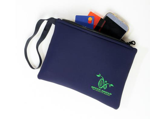 CleanWaves:  Pochette d'homme/Femme avec le tissu de blindage anti-rayonnement