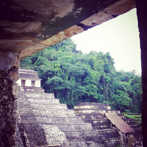 Ruins in Palenque