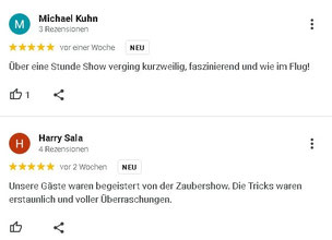 Zauberer Heilbronn Bewertungen 