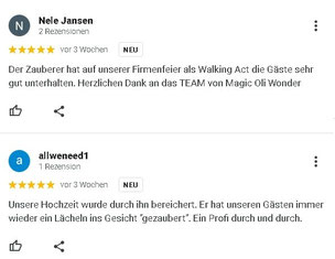 Zauberer Heilbronn Bewertungen Google
