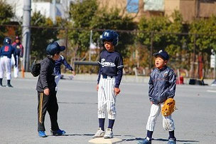 KEIくん、練習をよく頑張りました。　ユニフォーム姿を早く見せてね。