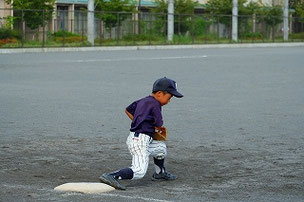昨日の試合の反省をいかし、守備をがんばったKN君