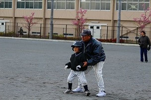 監督直々の指導