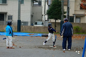 ホームランバッター育成中。