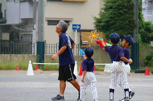 子どもたちは体力ありますね。