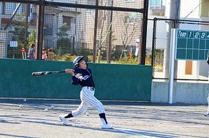 角度はホームラン。　ＳＢの柳田選手みたいでかっこいいね。