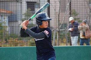 主将が飛び入り参加。　