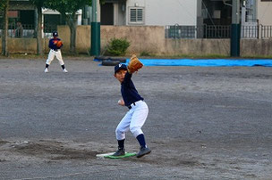 連続写真を載せたのでフォームを確認してください。