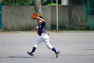 ＳＯＵＥ君、ファインプレー①