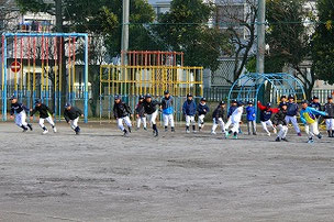 今日も大勢の選手が集まりました。