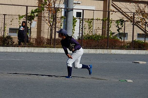 YURさん。50％の力で投げてくれました。やさしいね。