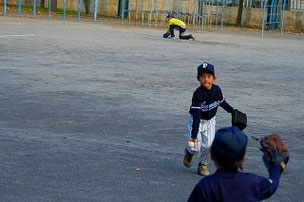 ナイストス! この選手も別の小学校から通ってくれています。広がれピューマーズの輪!